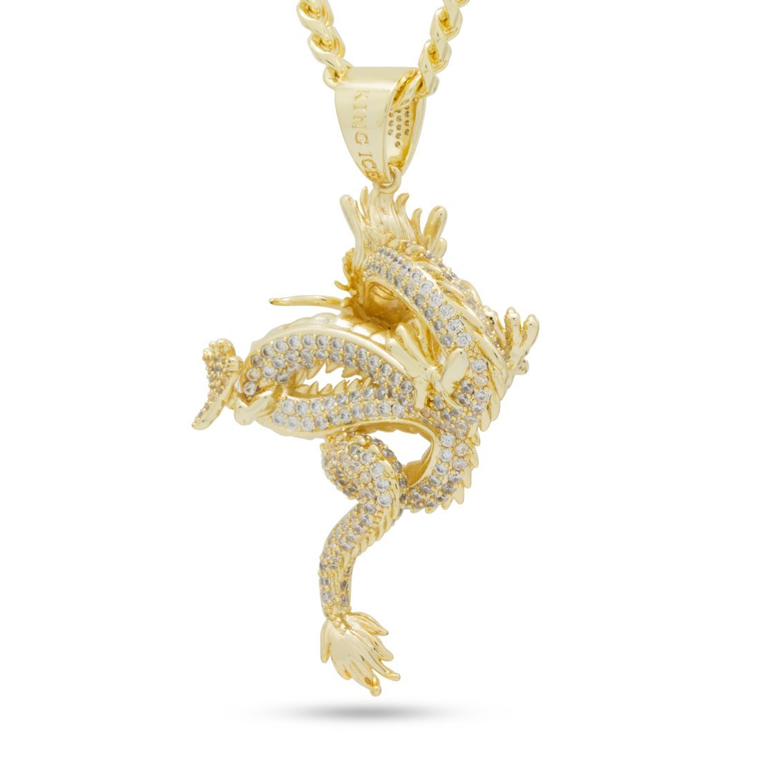 Far East Dragon Necklace  in  by Kingices