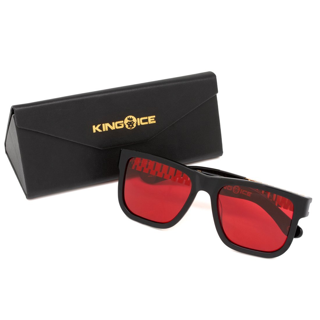 Mt. Olympus Rollie Red Sunglasses  in  by Kingices