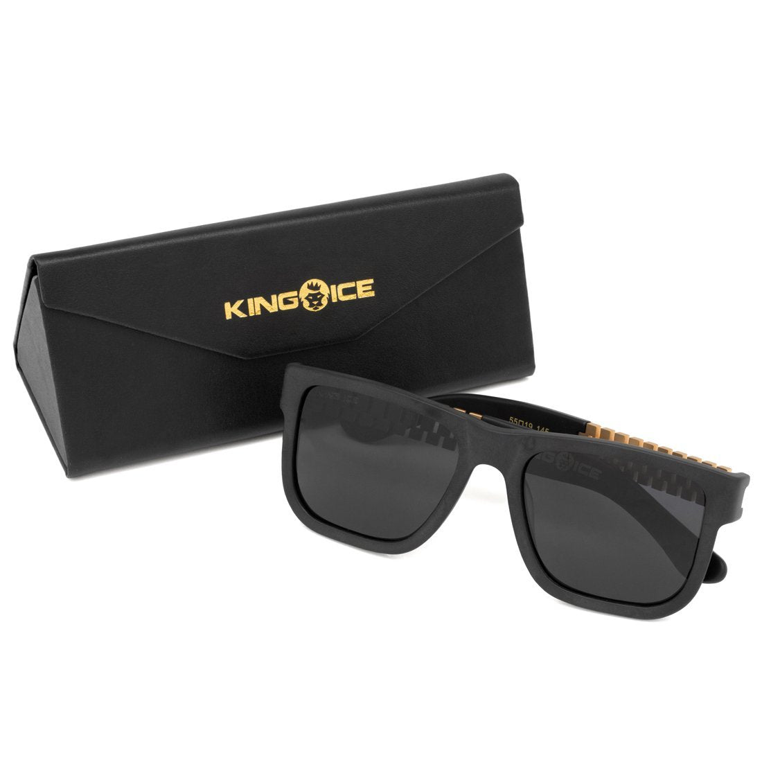 Mt. Olympus Rollie Black Sunglasses  in  Black by Kingices