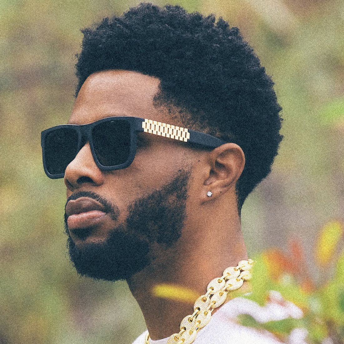 Mt. Olympus Rollie Black Sunglasses  in  Black by Kingices