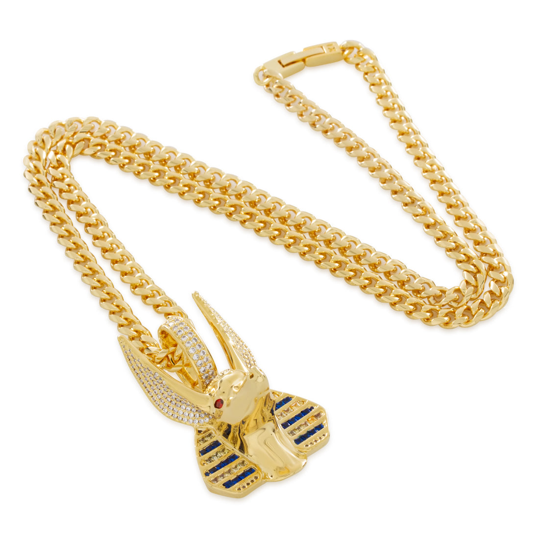 Guardian of the Scales Necklace  in  14K Gold / 1.9" by Kingices