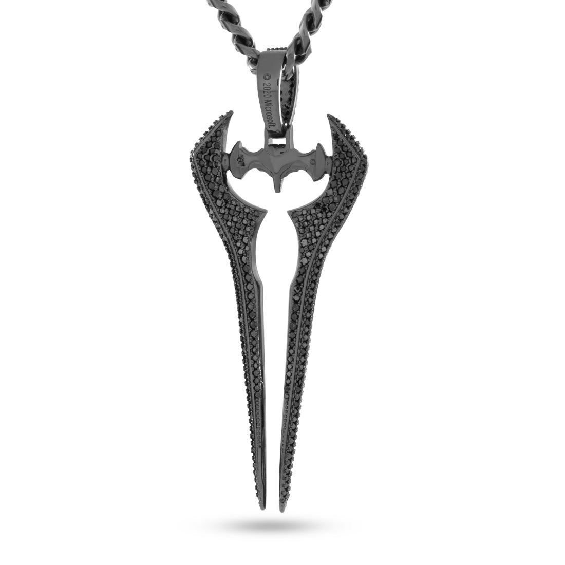 Halo x Kingices - Iced Energy Sword Necklace  in  by Kingices