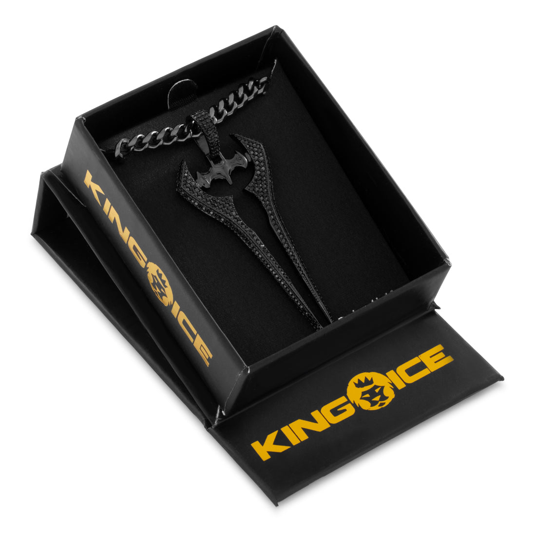 Halo x Kingices - Iced Energy Sword Necklace  in  by Kingices