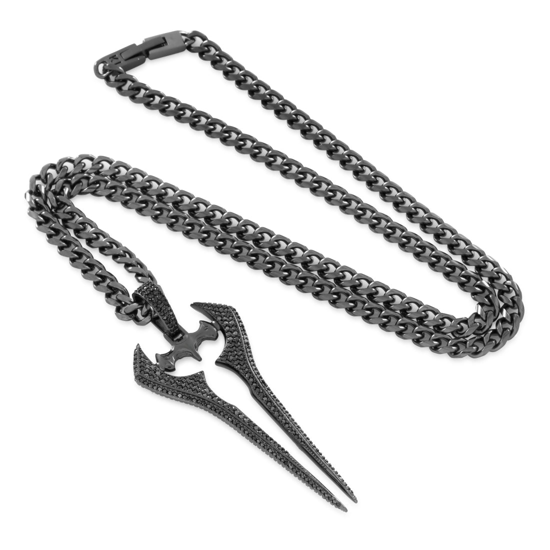 Halo x Kingices - Iced Energy Sword Necklace  in  by Kingices