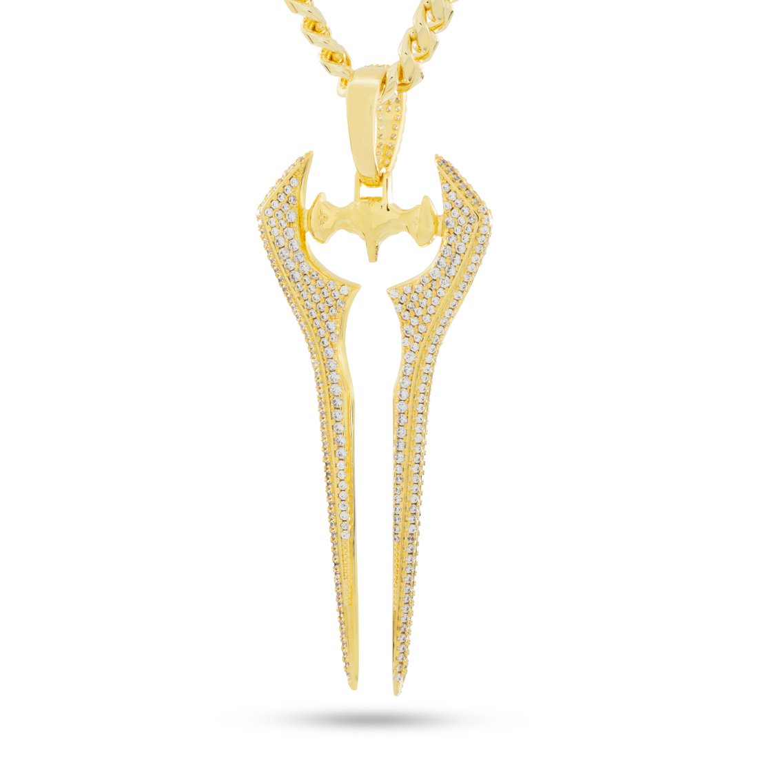 Halo x Kingices - Iced Energy Sword Necklace  in  by Kingices