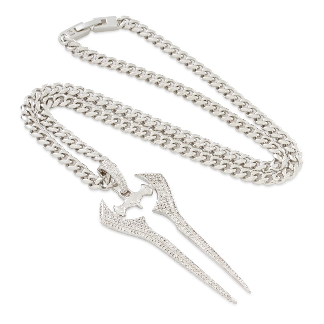 Halo x Kingices - Iced Energy Sword Necklace  in  by Kingices