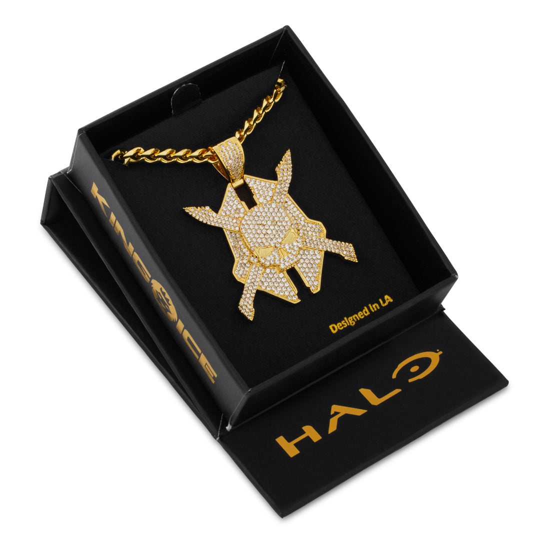 Halo x Kingices - Legendary Emblem Necklace  in  by Kingices