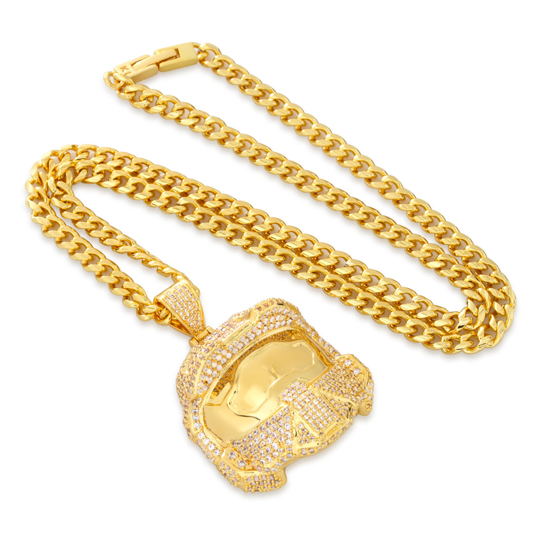 Halo x Kingices - Master Chief Helmet II Necklace  in  by Kingices