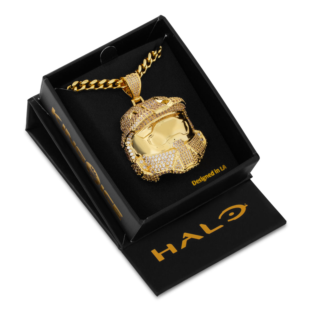 Halo x Kingices - Master Chief Helmet II Necklace  in  by Kingices