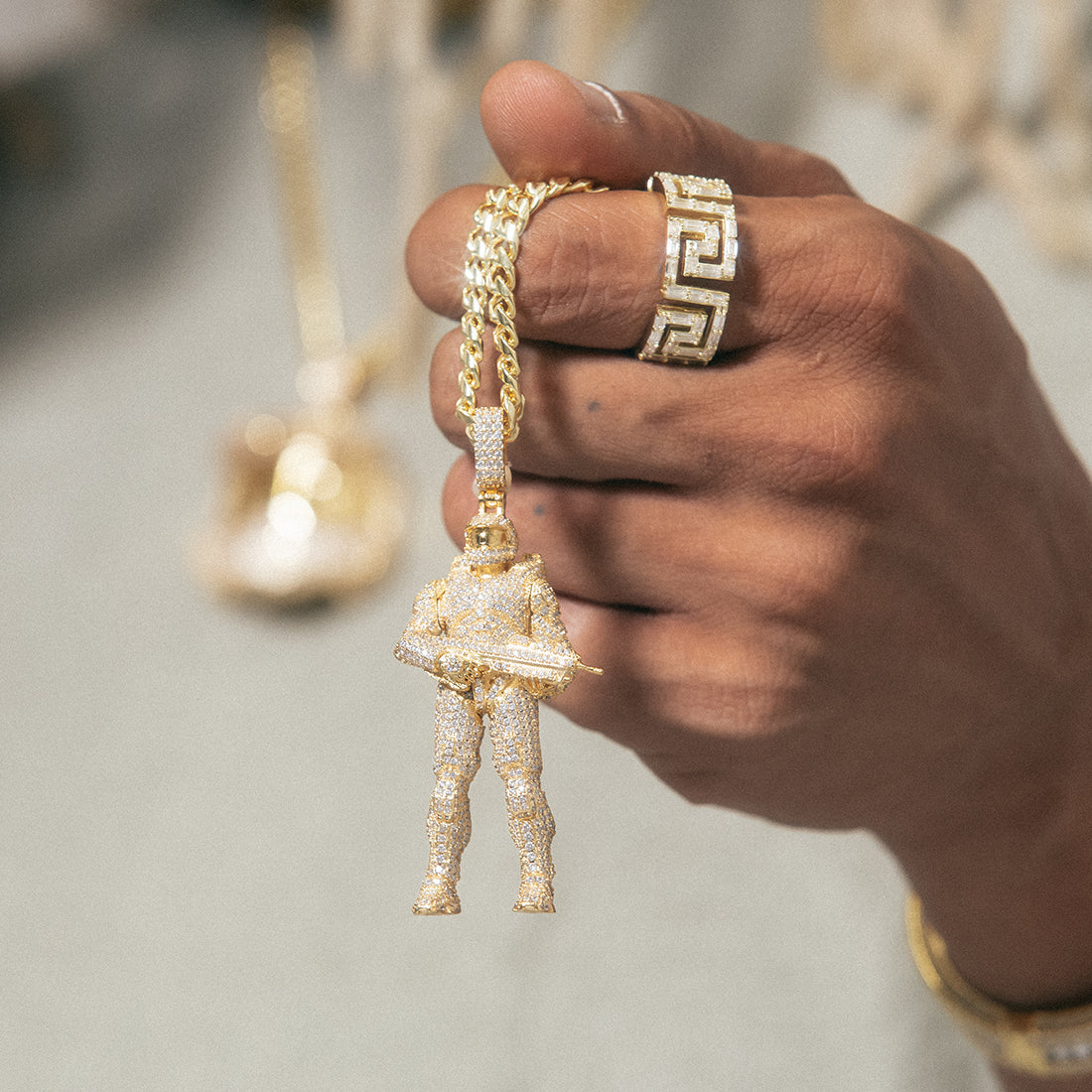 Halo x Kingices - Master Chief Necklace  in  by Kingices