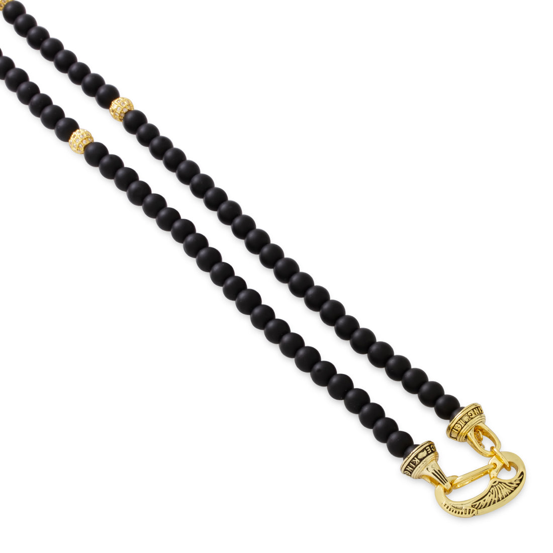 High Rise Cannabis Leaf Necklace  in  by Kingices