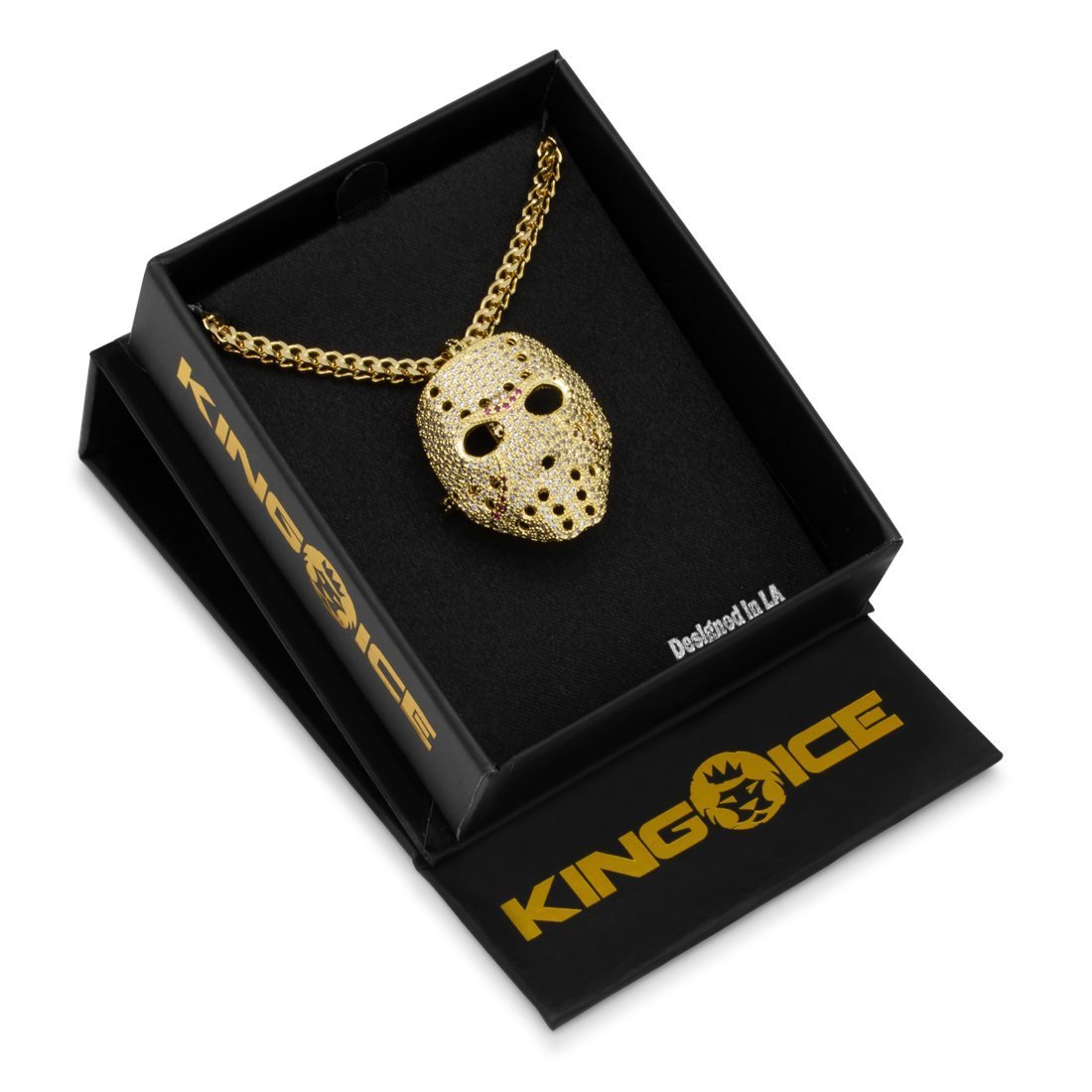 Hockey Mask Necklace  in  by Kingices