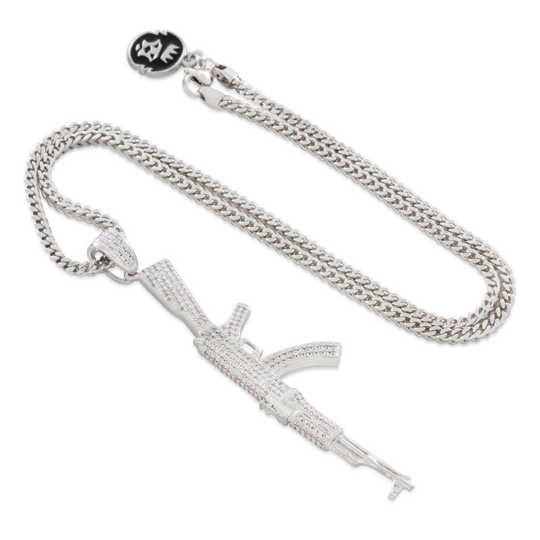 Iced AK-47 Necklace  in  by Kingices