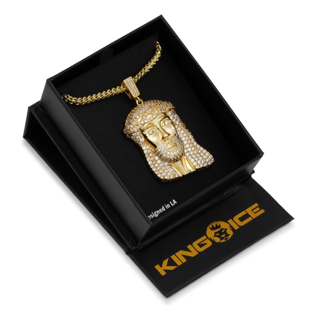 Jesus Necklace  in  by Kingices
