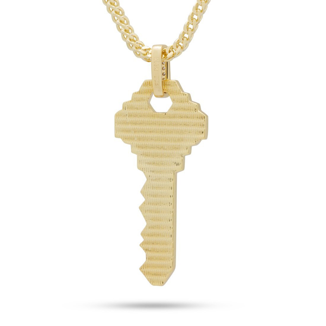 Key to Love Necklace Set  in  14K Gold / 2.1" by Kingices