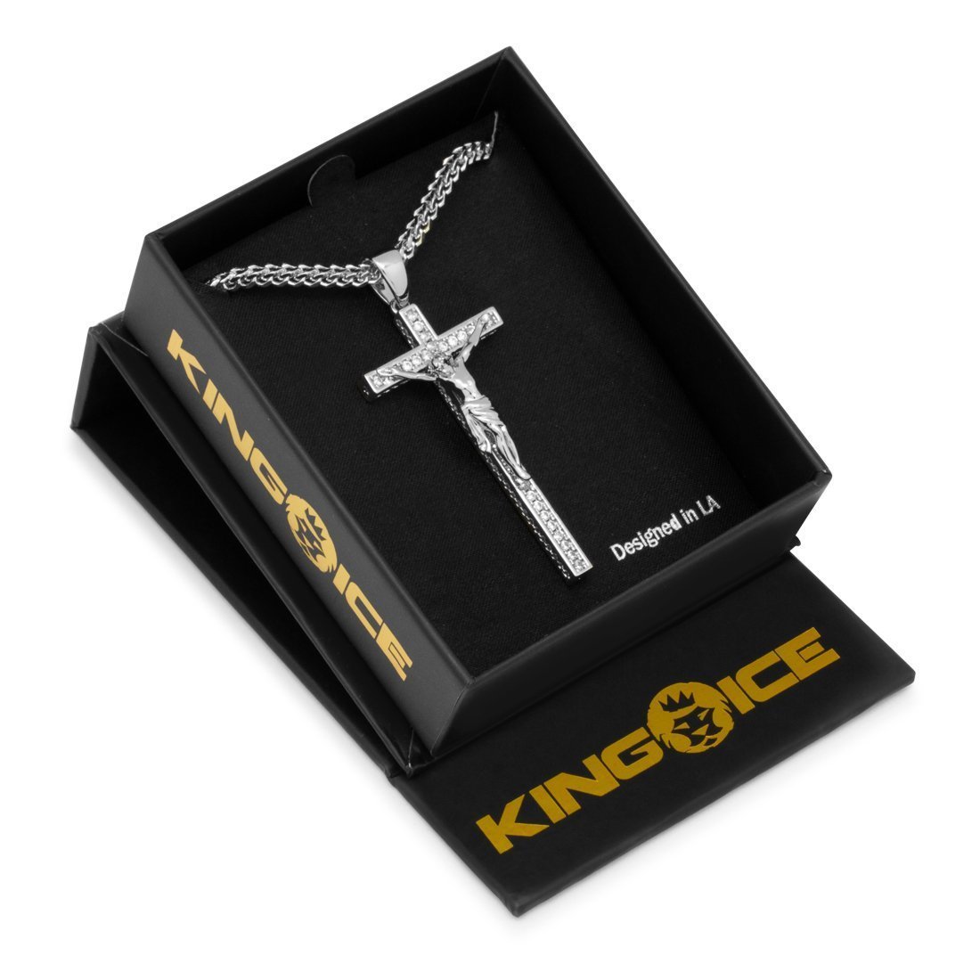 Latin Crucifix Necklace  in  by Kingices