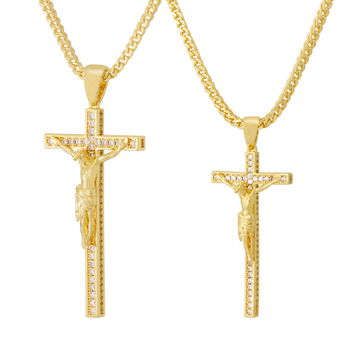 Latin Crucifix Necklace  in  by Kingices