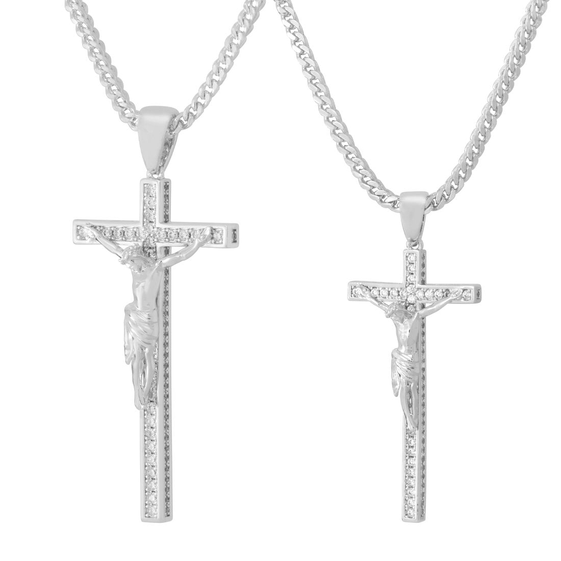 Latin Crucifix Necklace  in  by Kingices