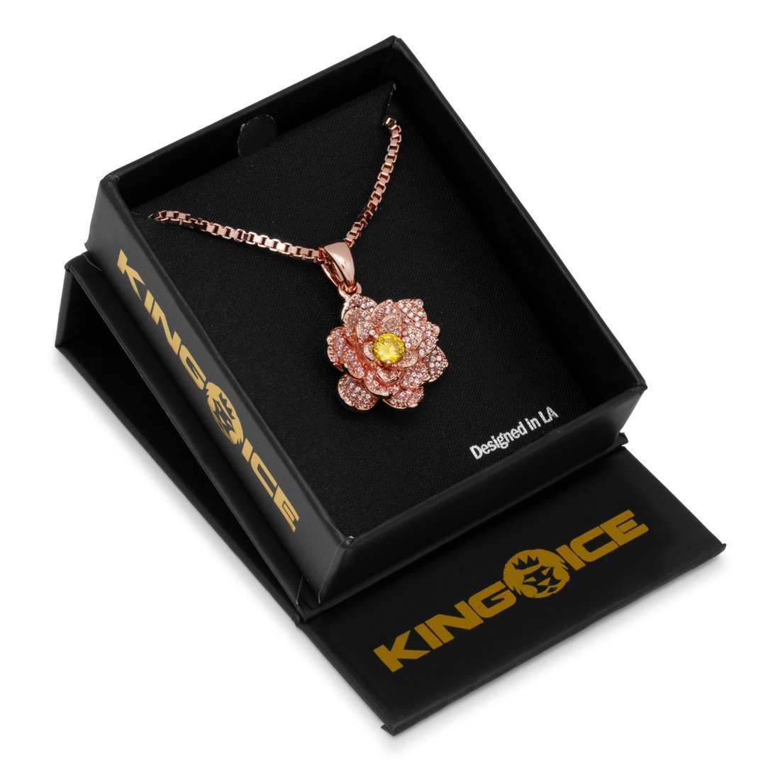 Lotus of Rebirth Necklace  in  by Kingices