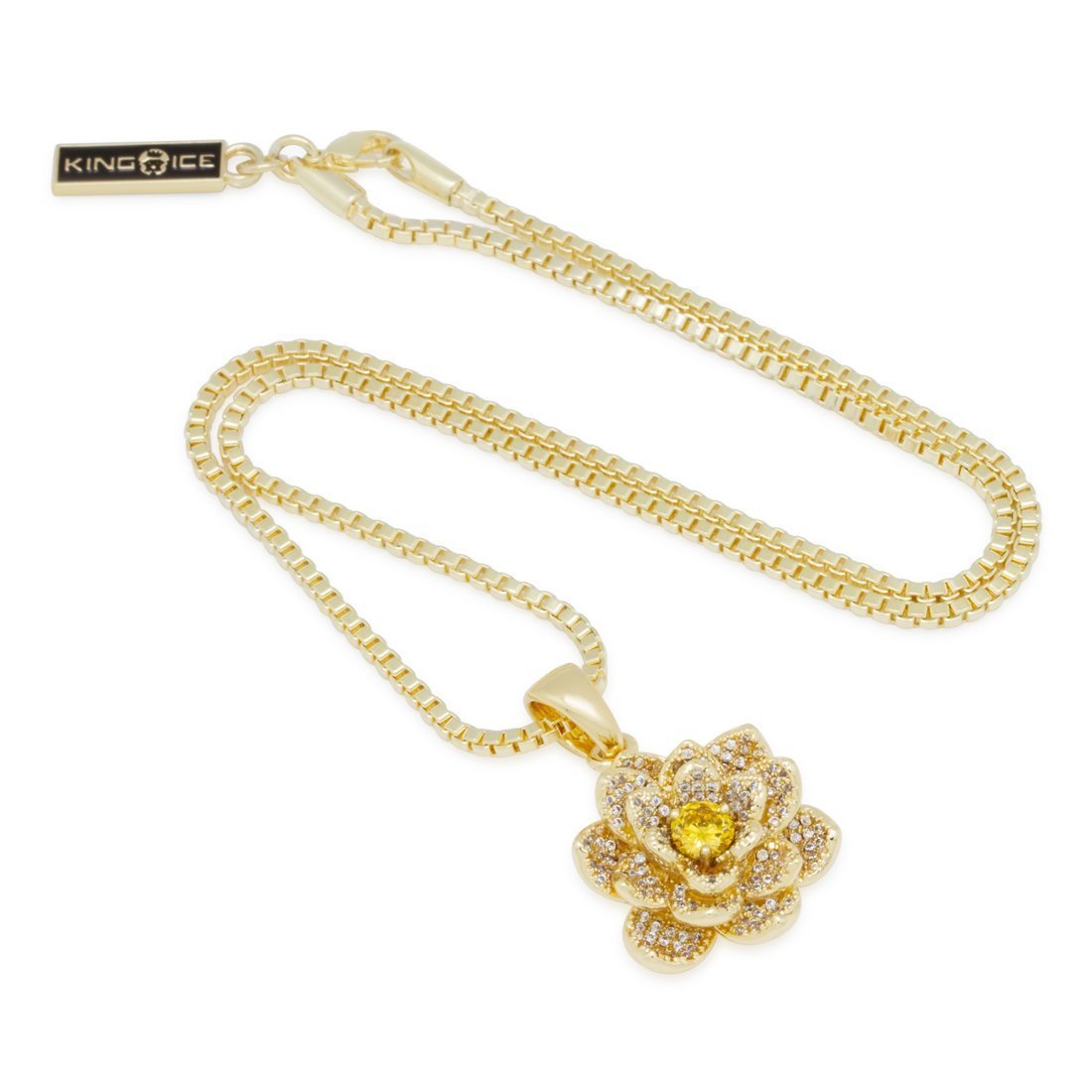Lotus of Rebirth Necklace  in  by Kingices