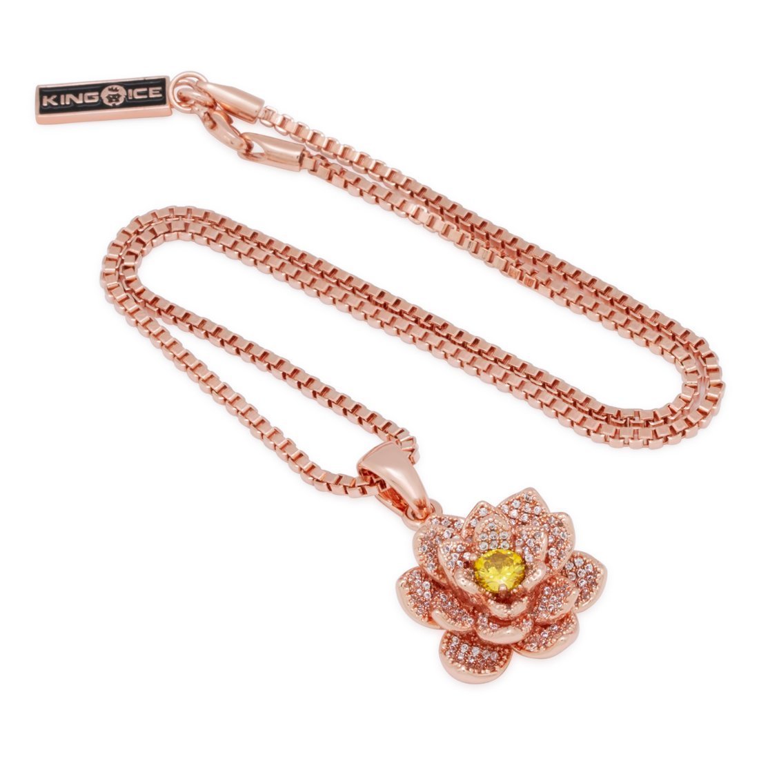 Lotus of Rebirth Necklace  in  by Kingices