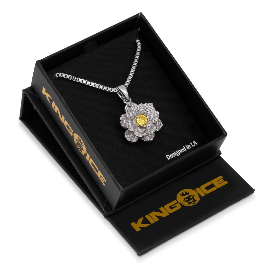 Lotus of Rebirth Necklace  in  by Kingices