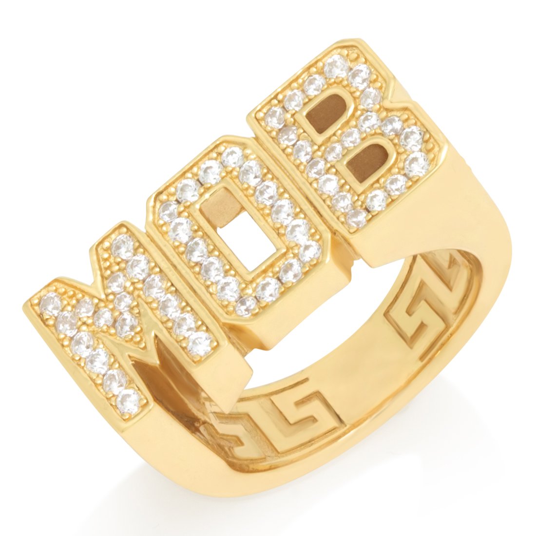 M.O.B Ring  in  Sterling Silver / 14K Vermeil / 7 by Kingices