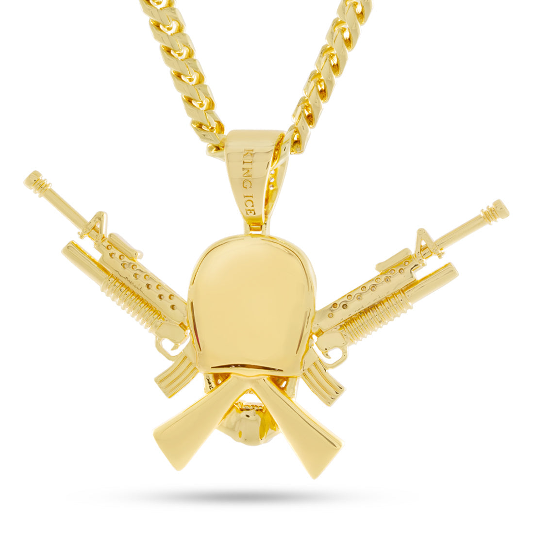 M16 Jolly Roger Necklace  in  by Kingices