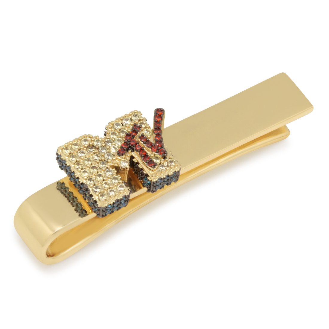 MTV x Kingices - Logo Tie Bar  in  14K Gold / L by Kingices
