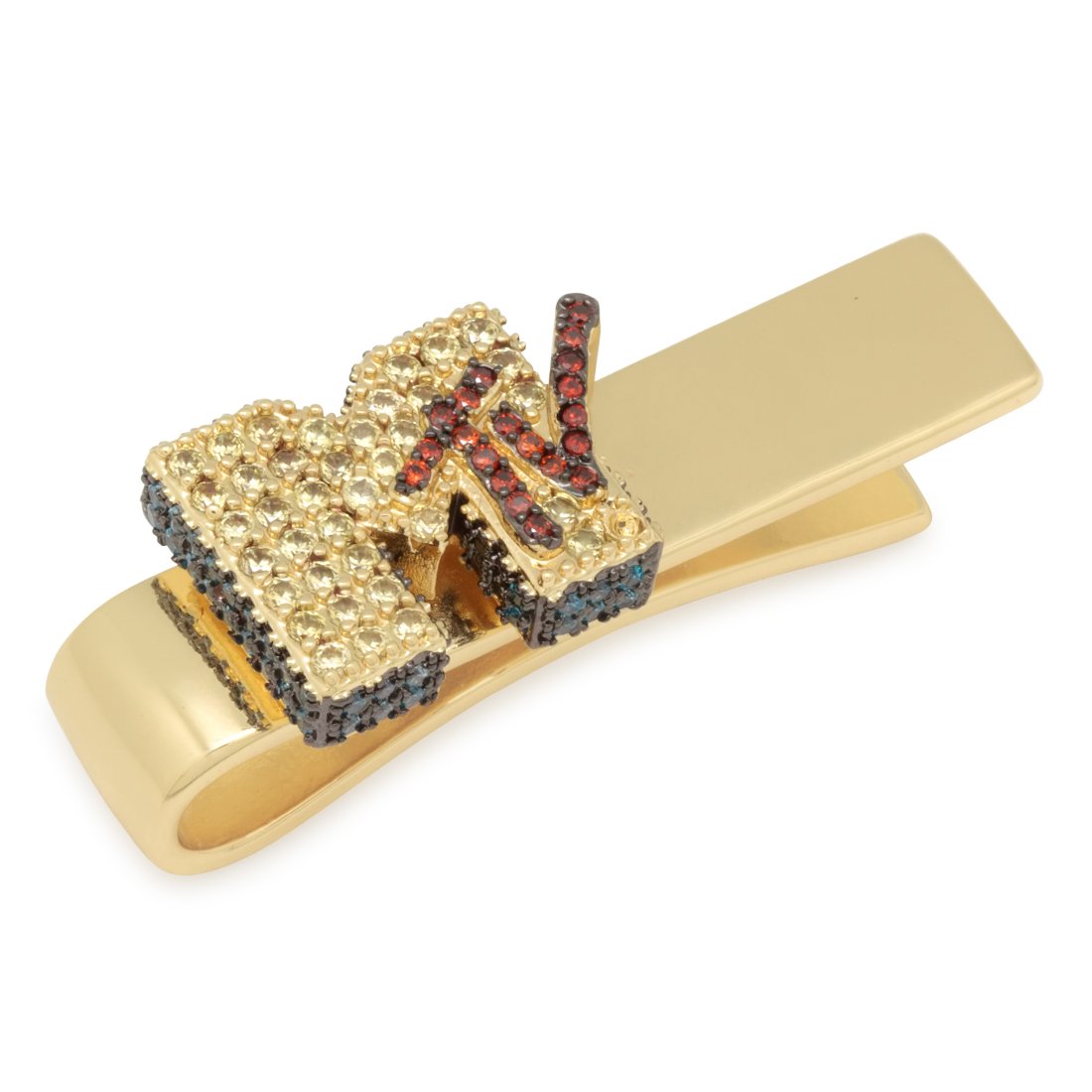 MTV x Kingices - Logo Tie Bar  in  14K Gold / M by Kingices