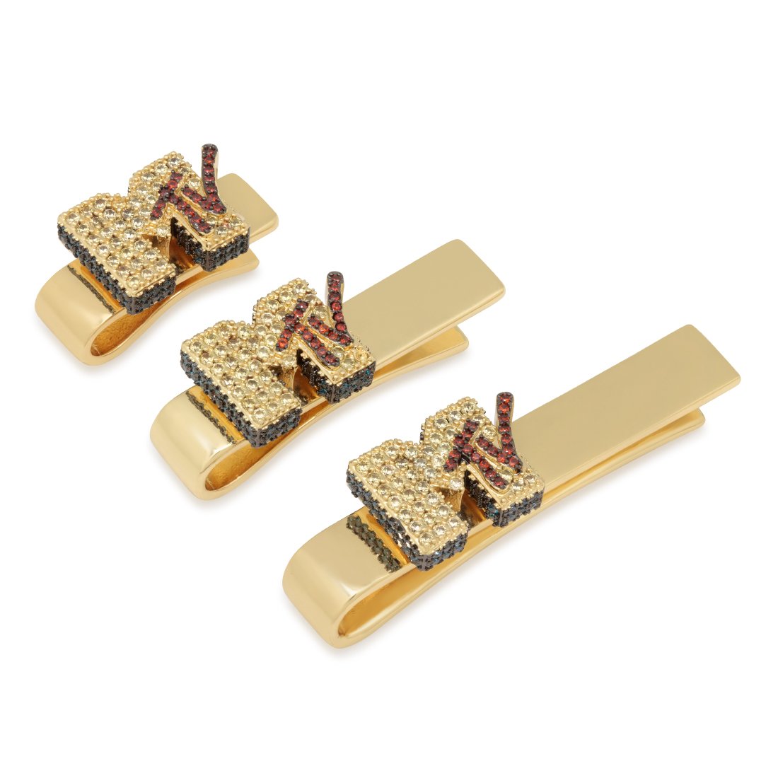 MTV x Kingices - Logo Tie Bar  in  by Kingices