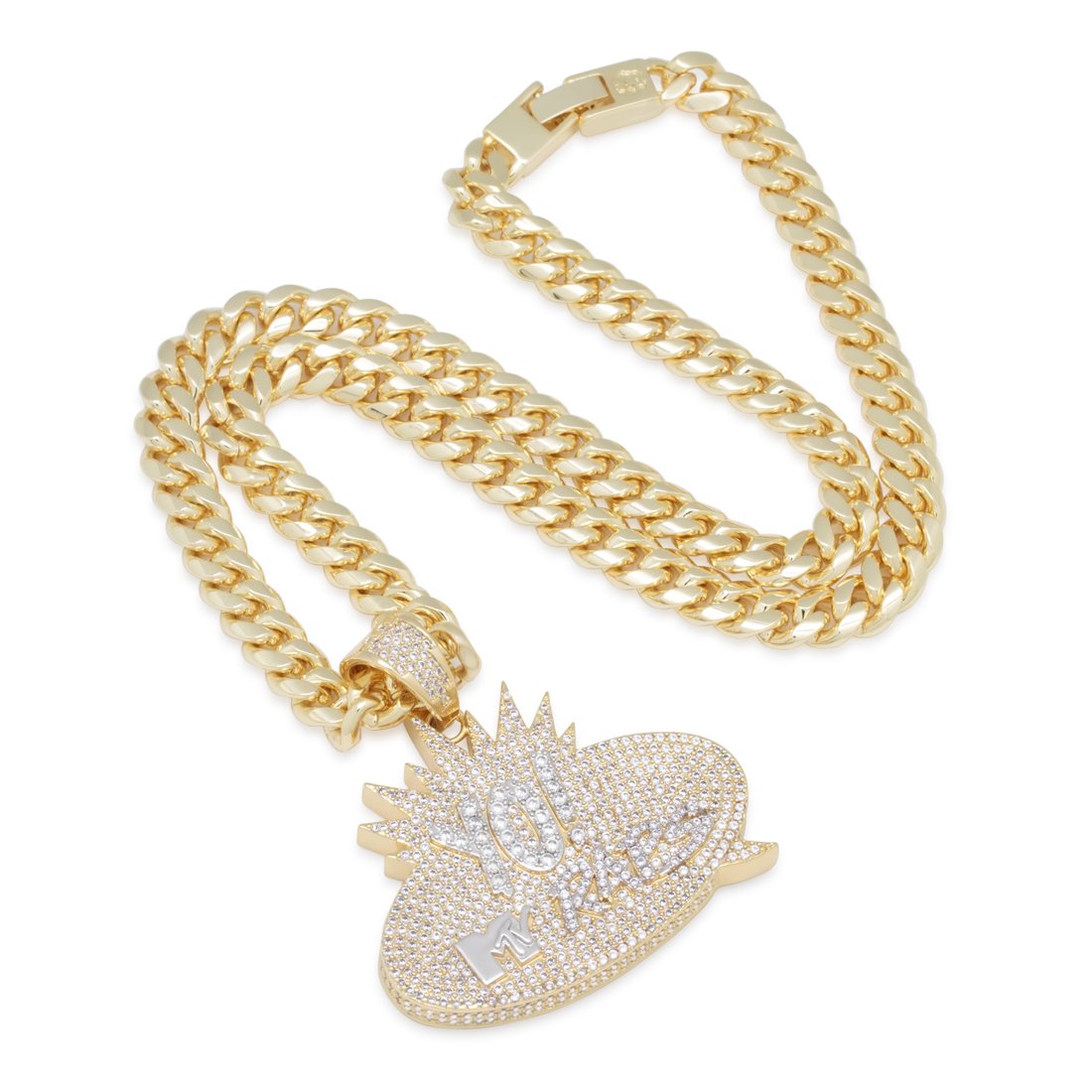 MTV x Kingices - Yo! MTV Raps Necklace  in  14K Gold / 2" by Kingices