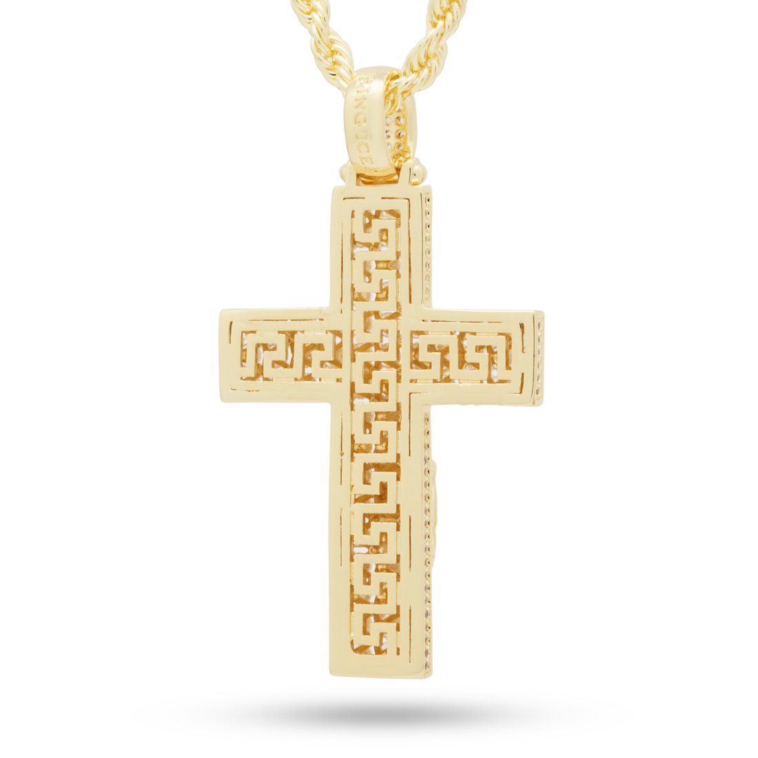 Notorious B.I.G. x Kingices - Biggie Crucifix Necklace  in  by Kingices