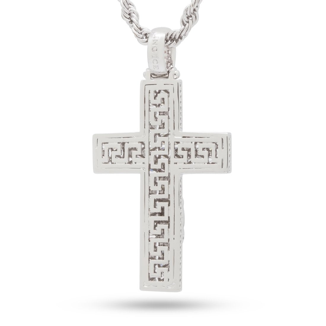 Notorious B.I.G. x Kingices - Biggie Crucifix Necklace  in  by Kingices