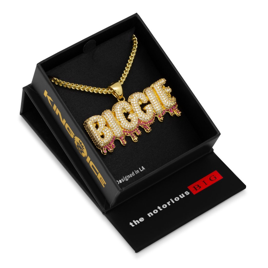 Notorious B.I.G. x Kingices - Biggie Drip Necklace  in  by Kingices