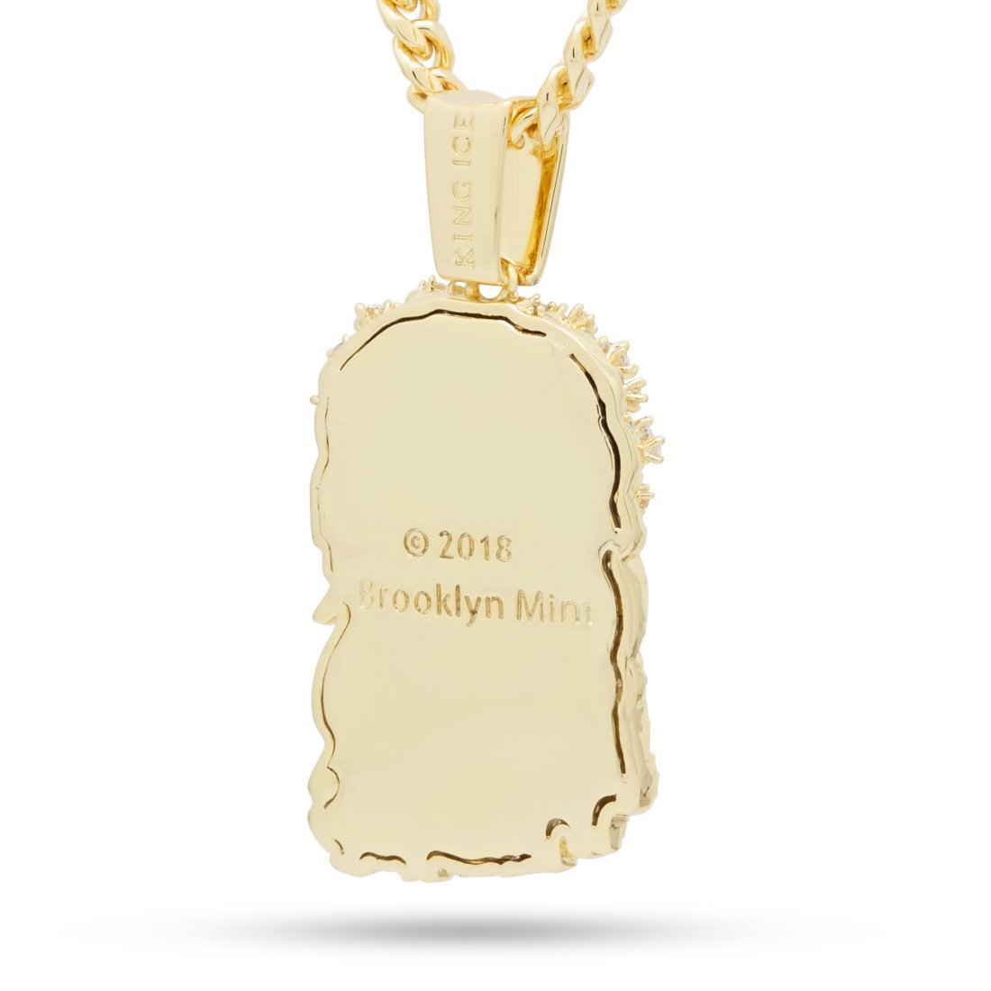 Notorious B.I.G. x Kingices - Biggie Jesus Necklace  in  by Kingices