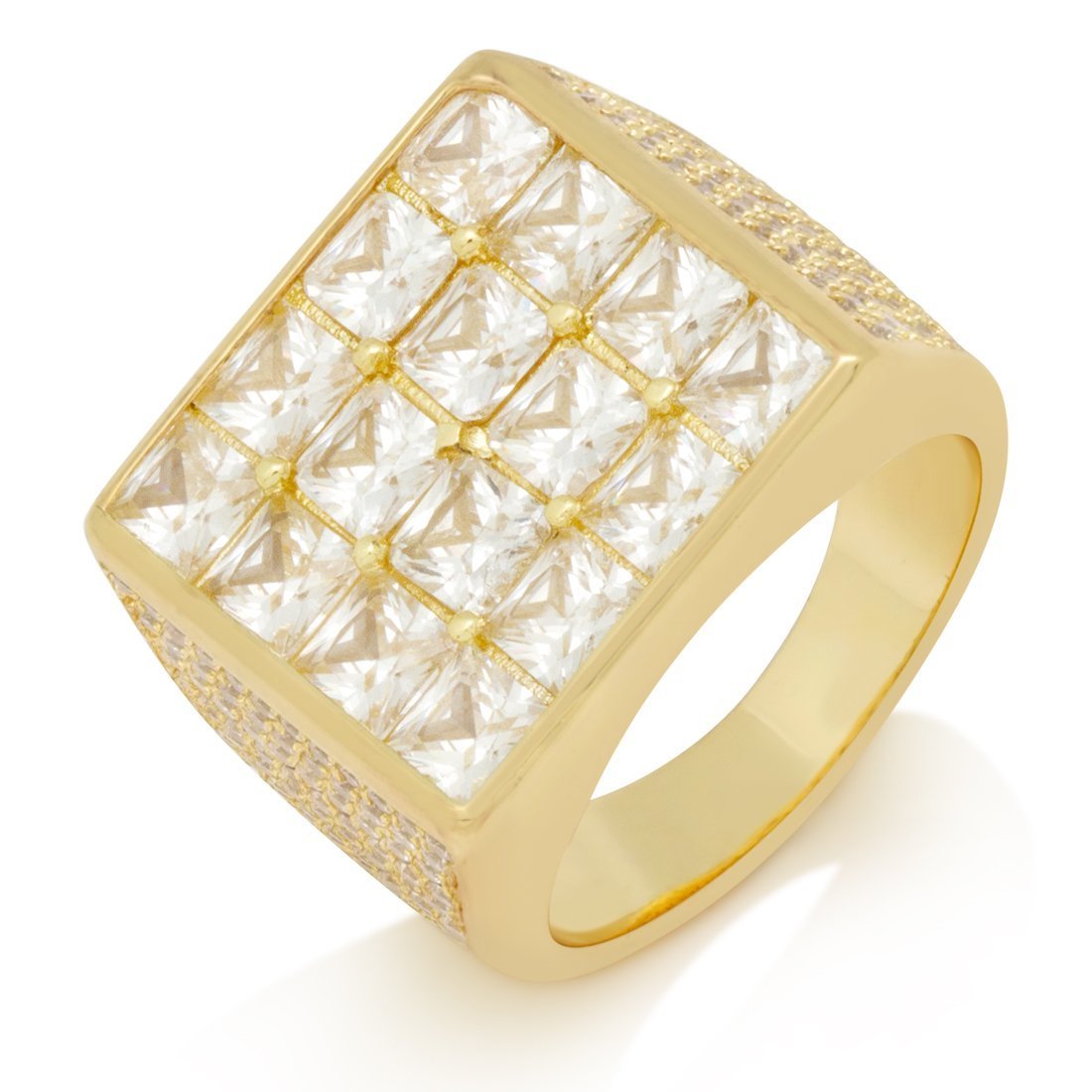 Notorious B.I.G. x Kingices - Biggie Ring  in  Sterling Silver / 14K Vermeil / 7 by Kingices