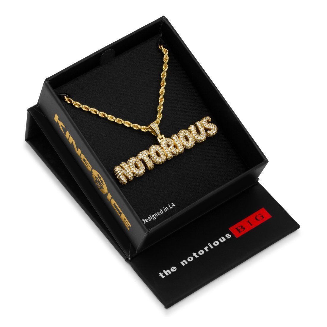 Notorious B.I.G. x Kingices - Notorious Necklace  in  by Kingices