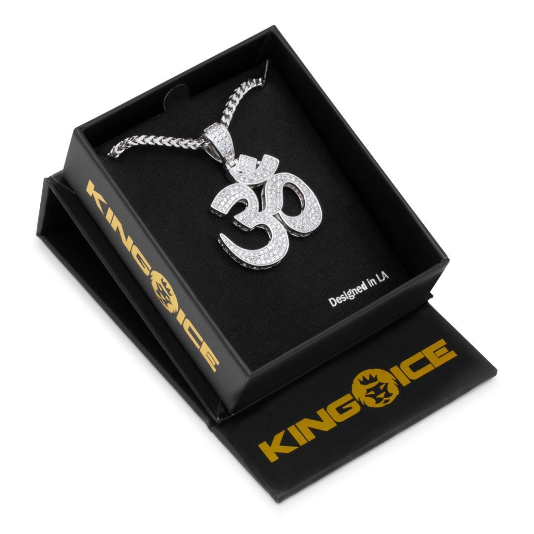 Om Necklace  in  by Kingices