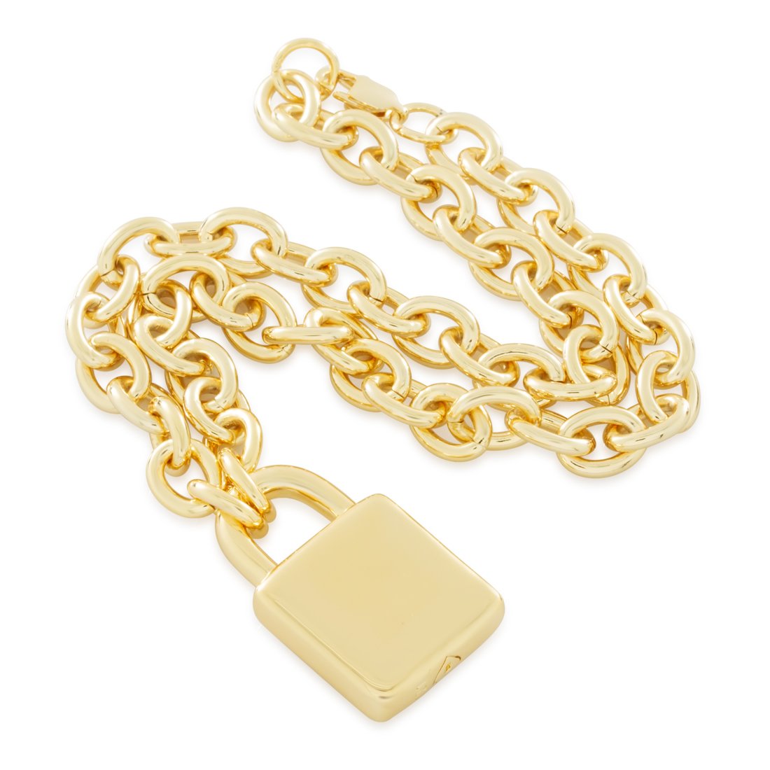Original Padlock Necklace  in  by Kingices
