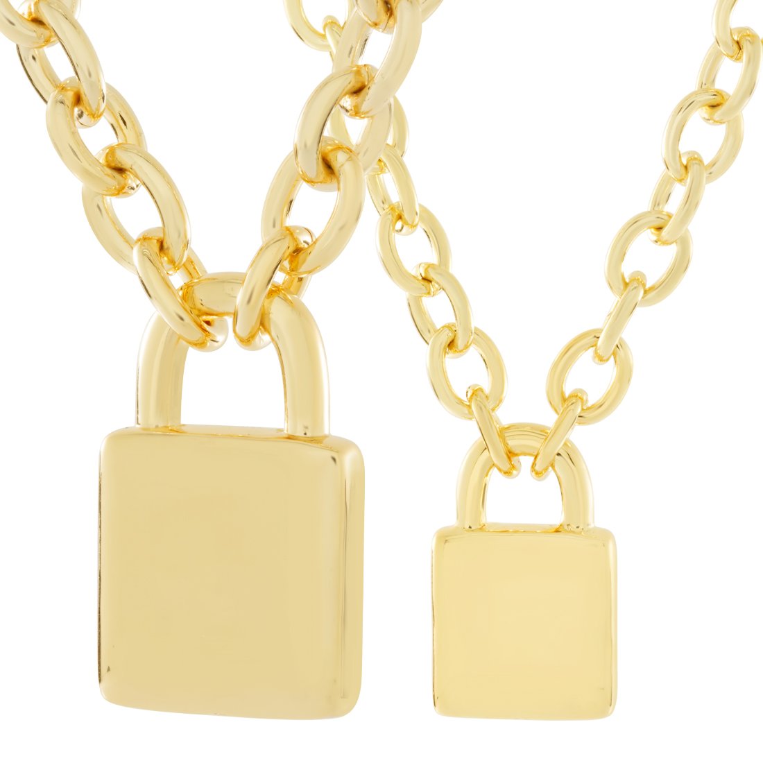 Original Padlock Necklace  in  by Kingices