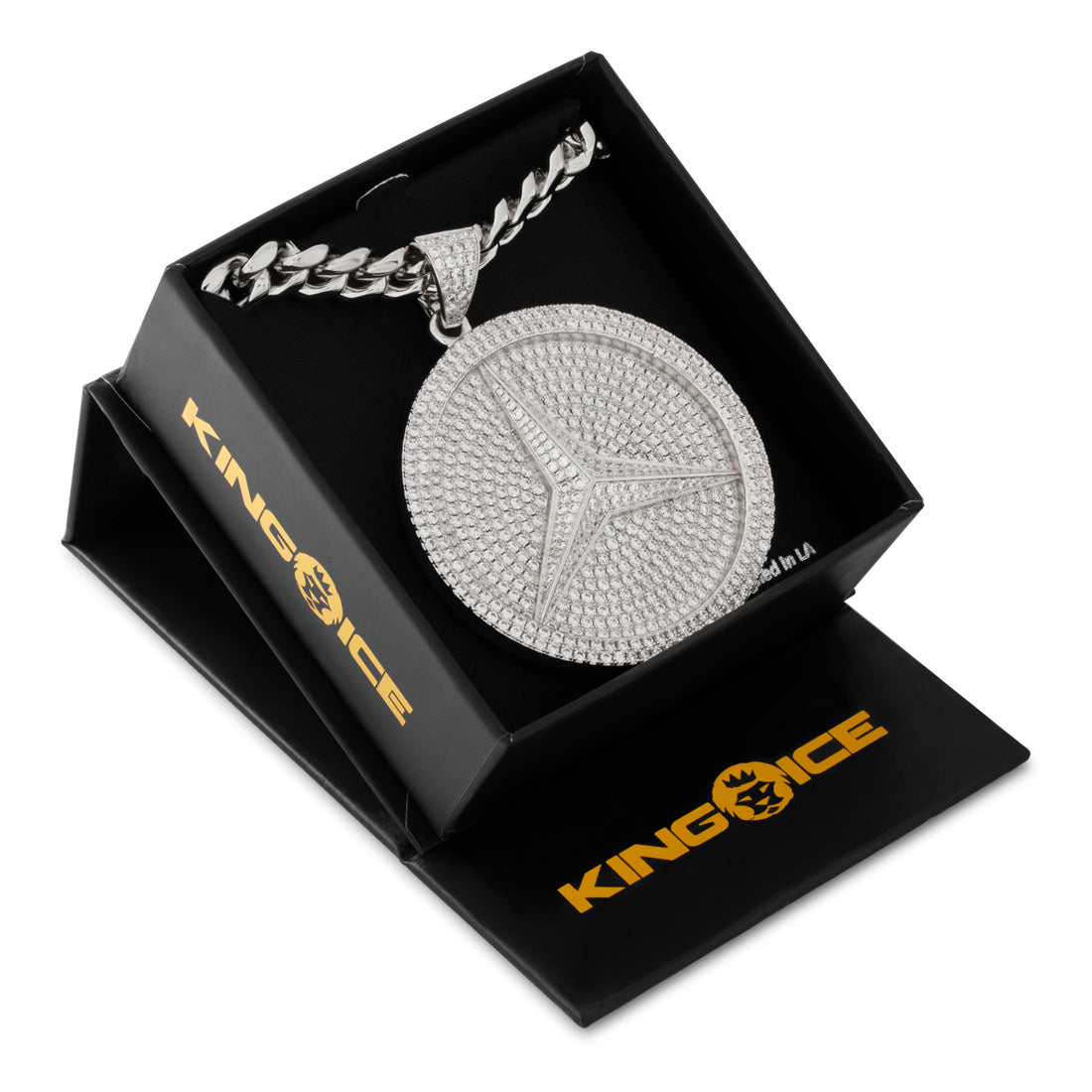 Paid in Full Medallion Necklace  in  by Kingices