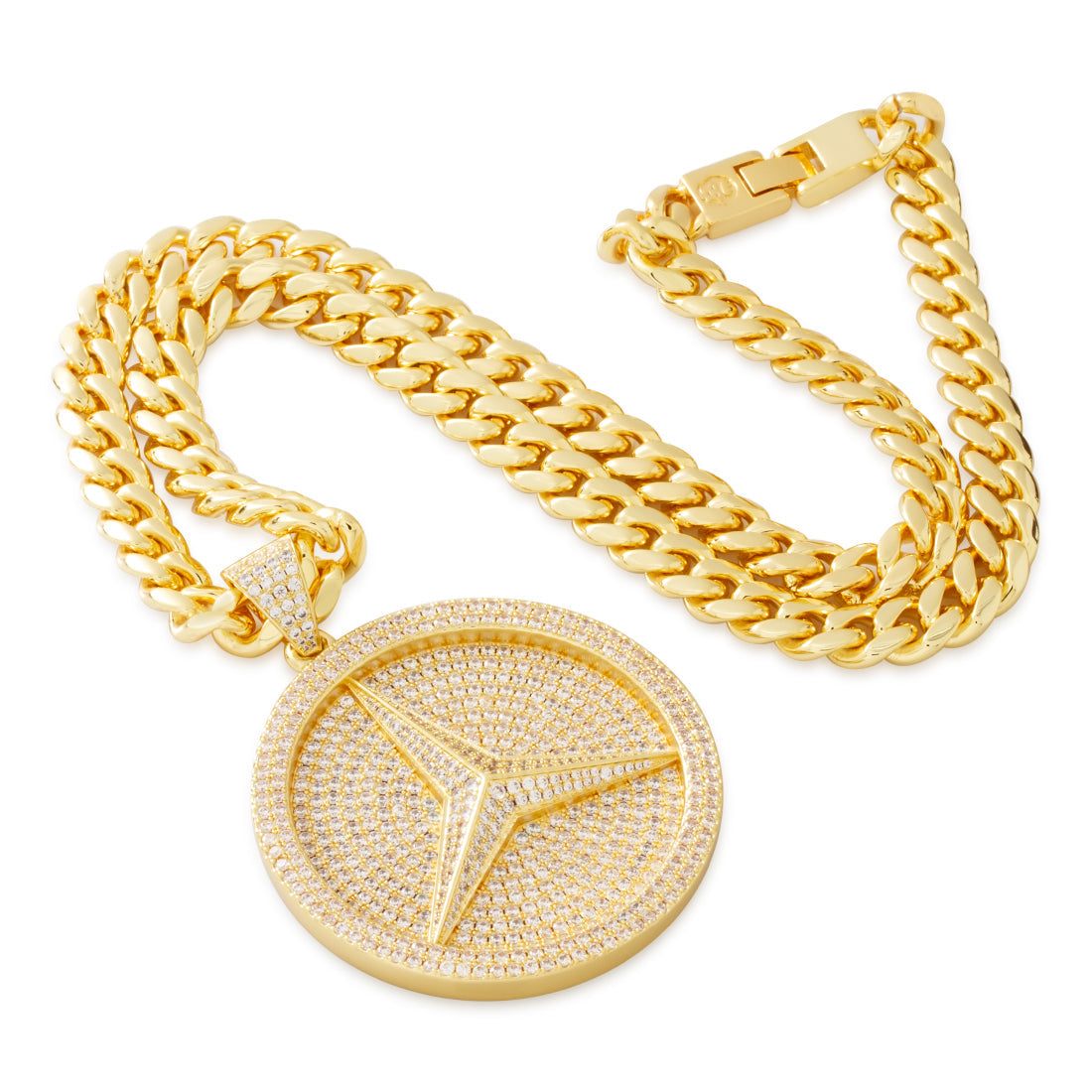 Paid in Full Medallion Necklace  in  by Kingices
