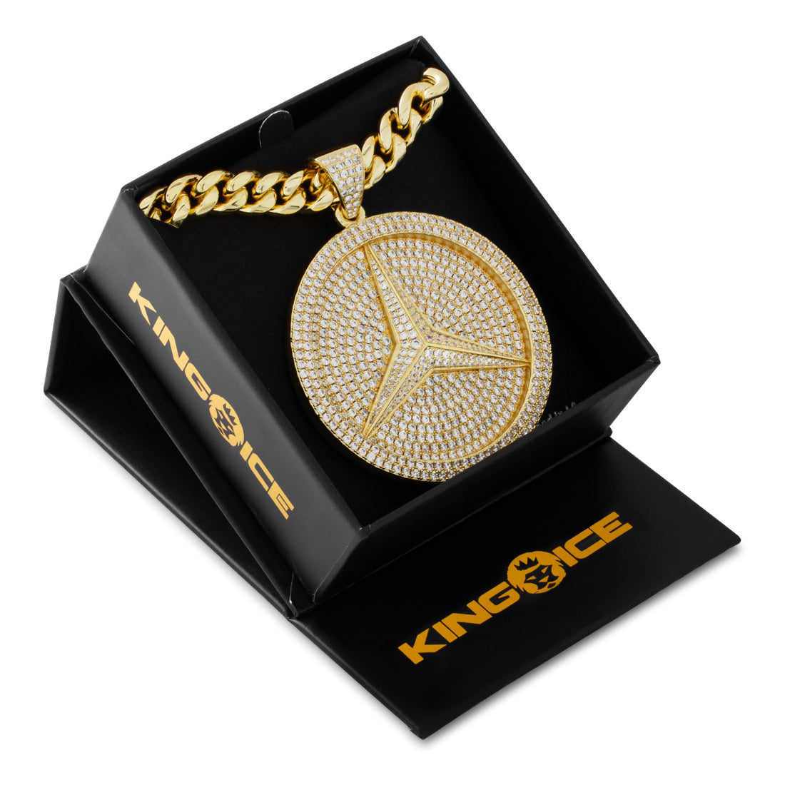 Paid in Full Medallion Necklace  in  by Kingices