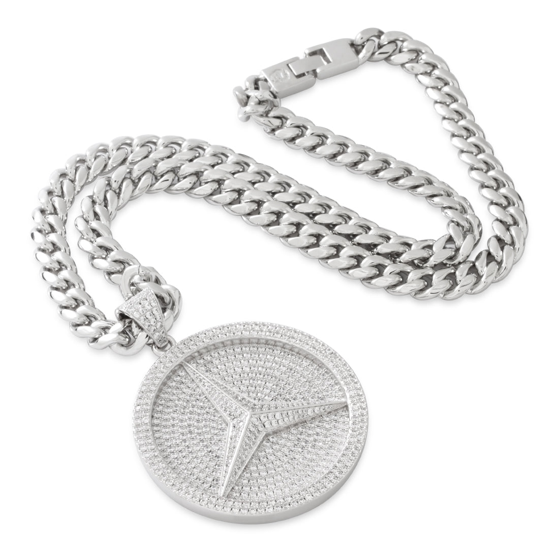 Paid in Full Medallion Necklace  in  by Kingices