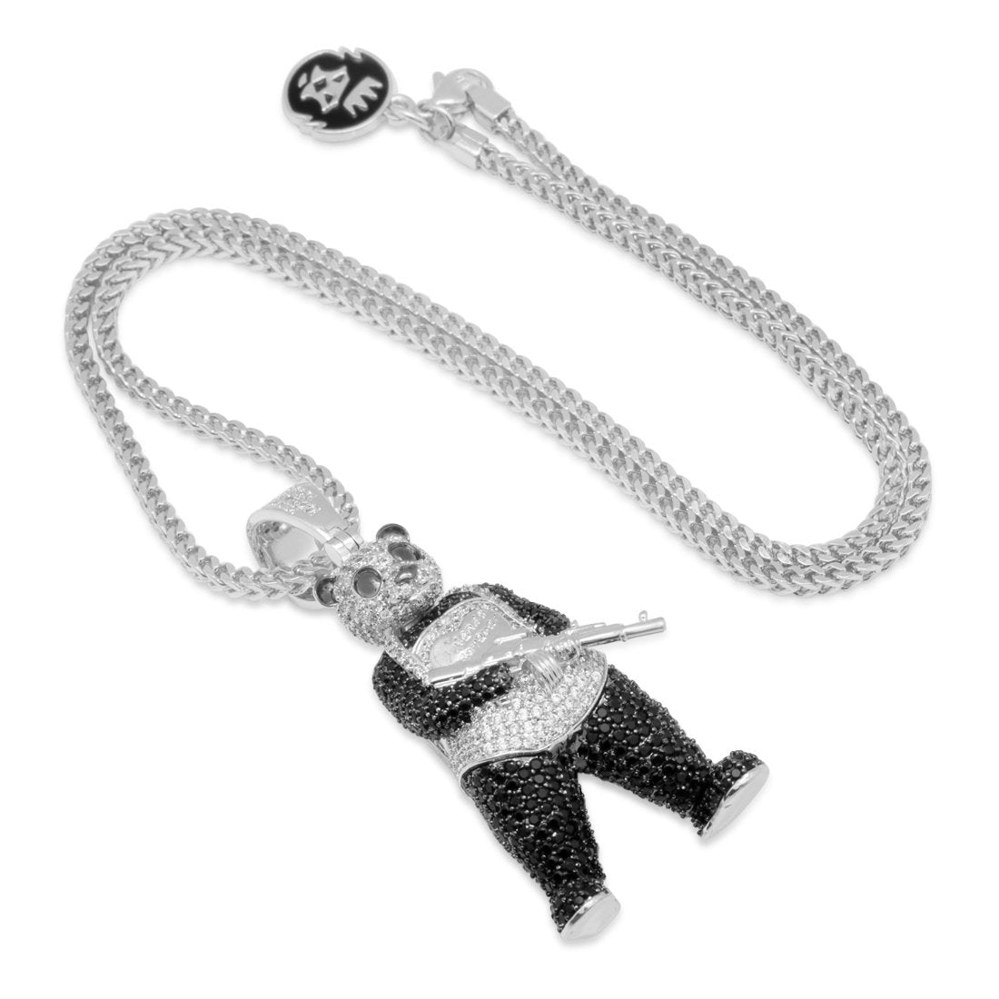 Panda Man Necklace  in  by Kingices
