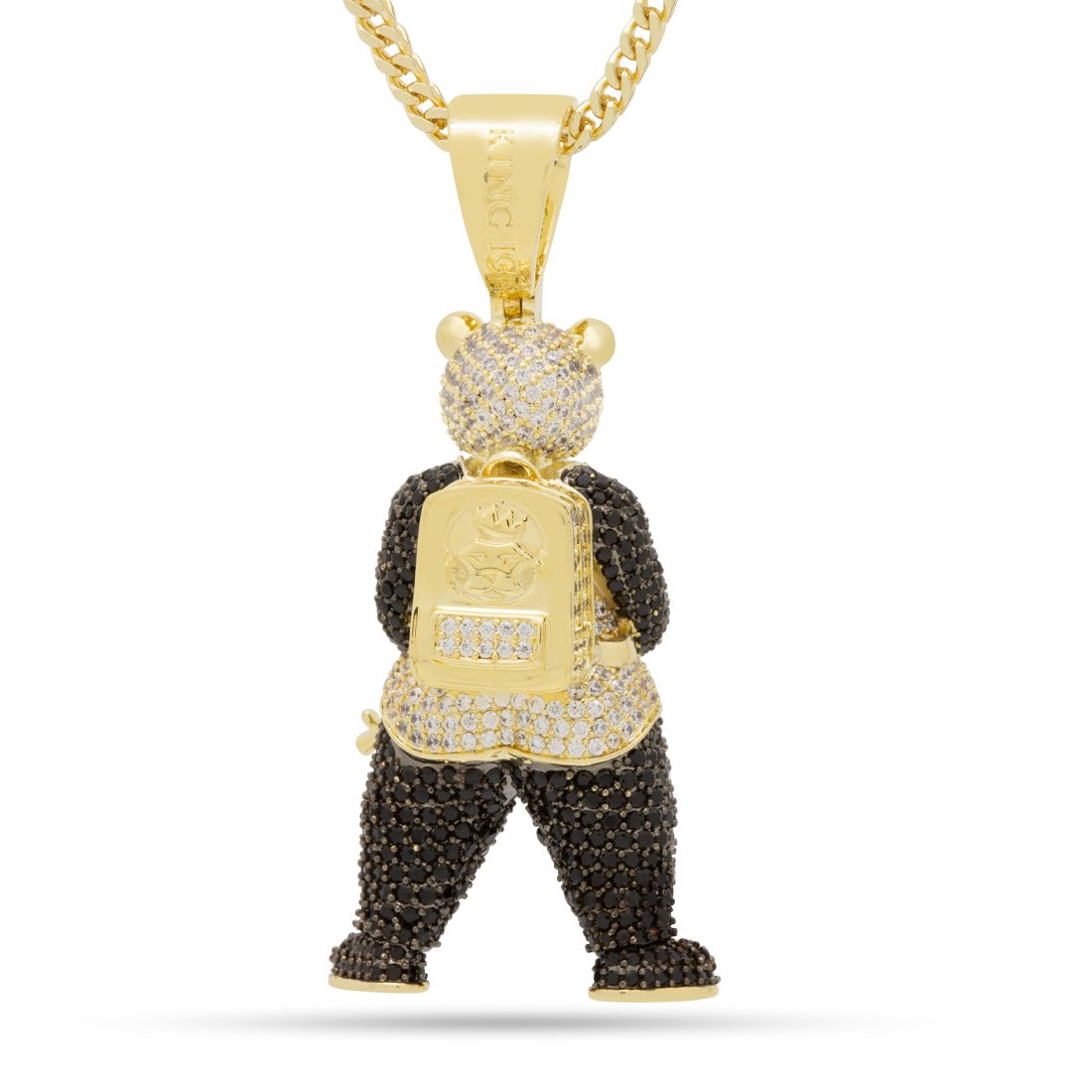 Panda Man Necklace  in  by Kingices