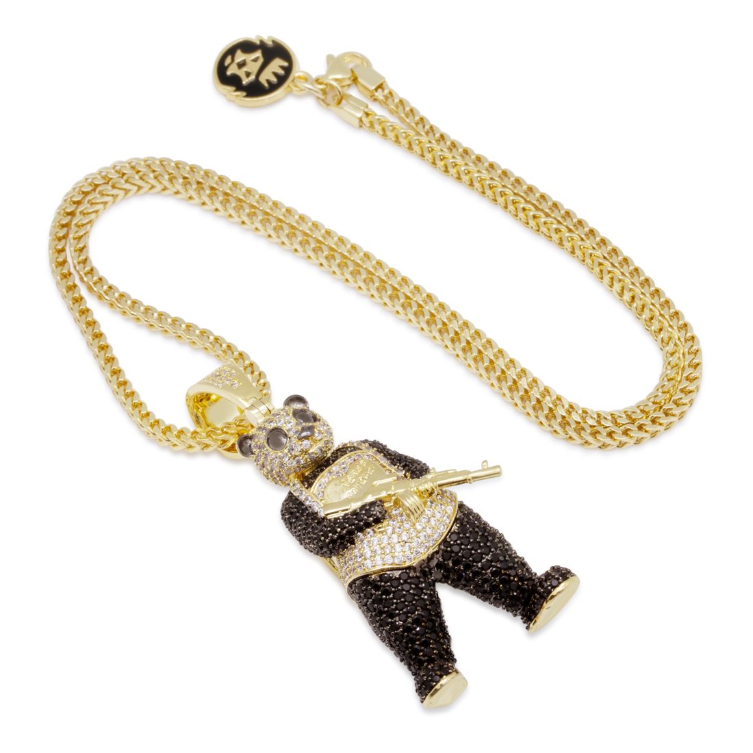 Panda Man Necklace  in  by Kingices