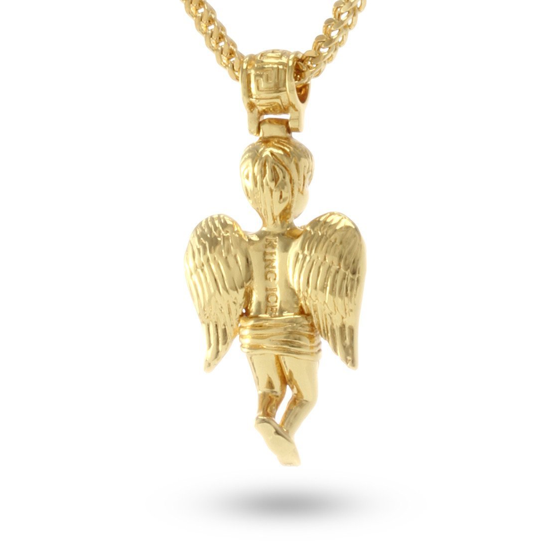 Praying Angel Necklace  in  by Kingices