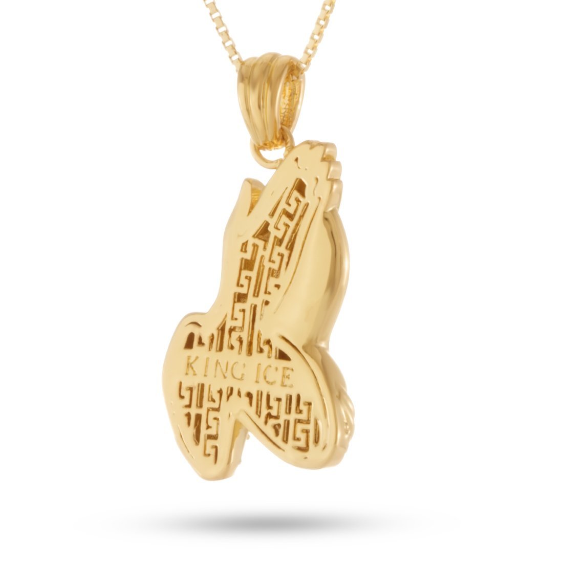 Praying Hands Emoji Necklace  in  by Kingices